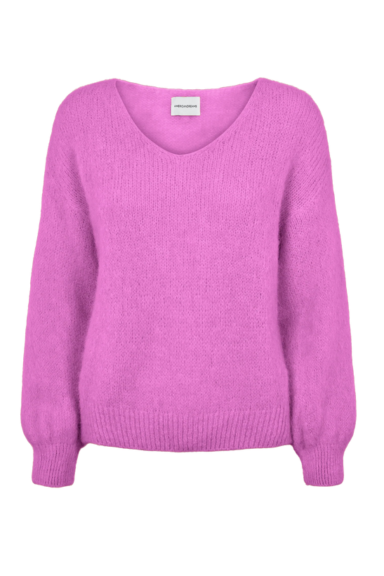Milana LS Alpaca Pullover - Pearly Purple