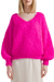 Milana LS Mohair Knit - Neon Pink