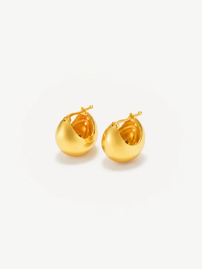 Zadie Mini Hoop Earrings - Gold