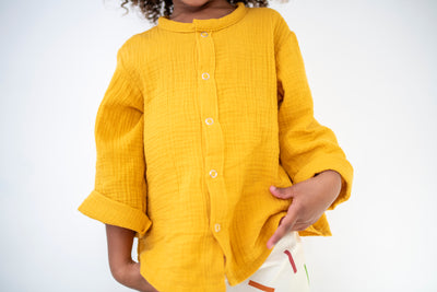 Eden Shirt - Mustard