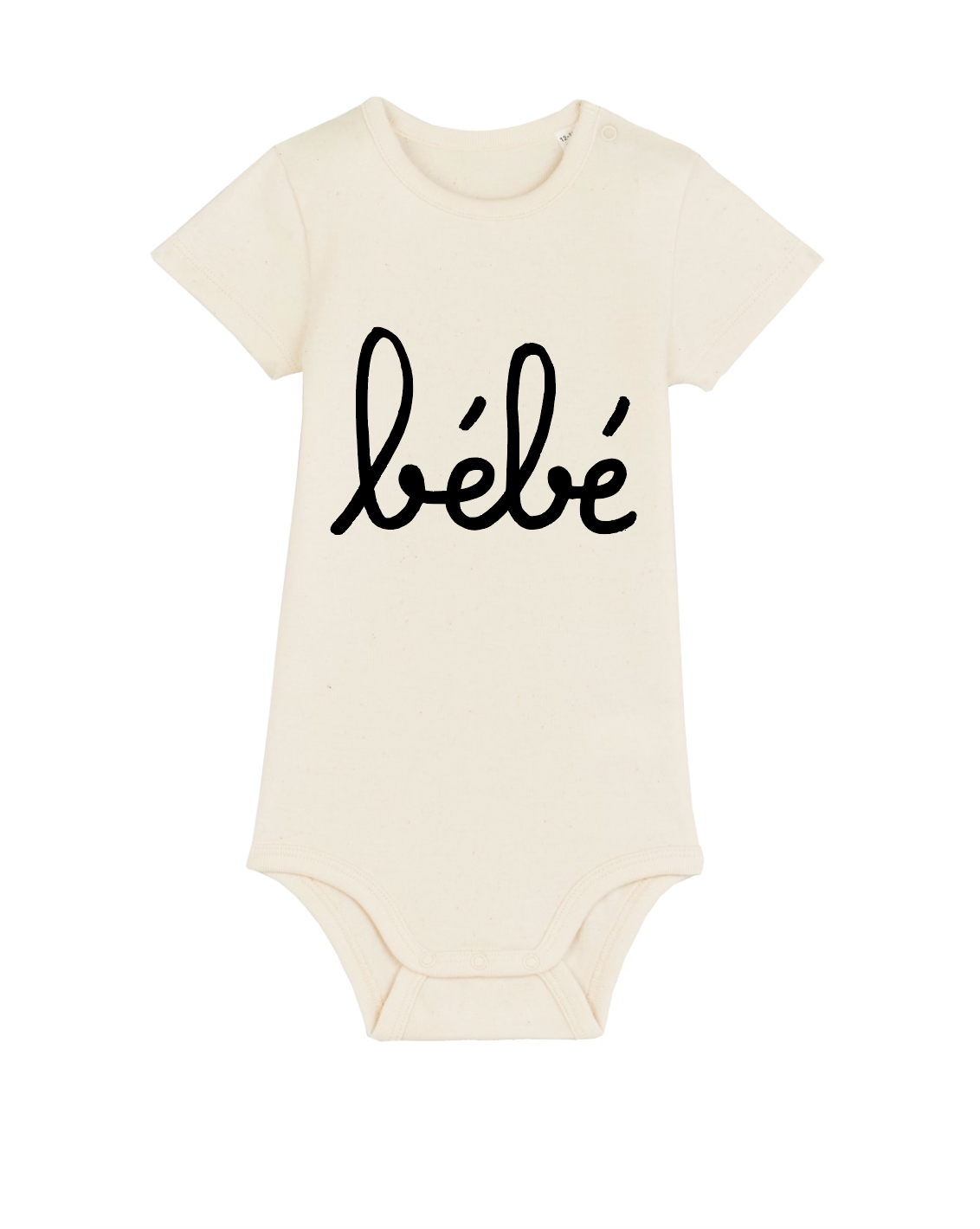 Bébé Organic Cotton Bodysuit - Natural