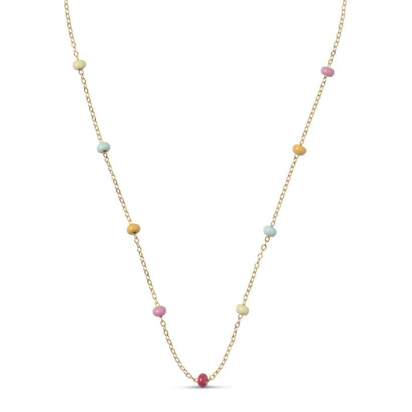 Lola Bold Necklace - Rainbow