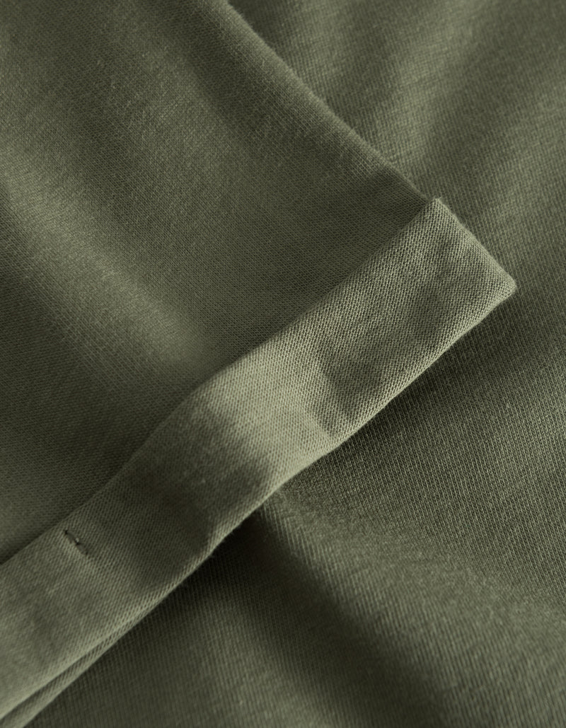 Nørregaard T-Shirt - Olive Night/Orange