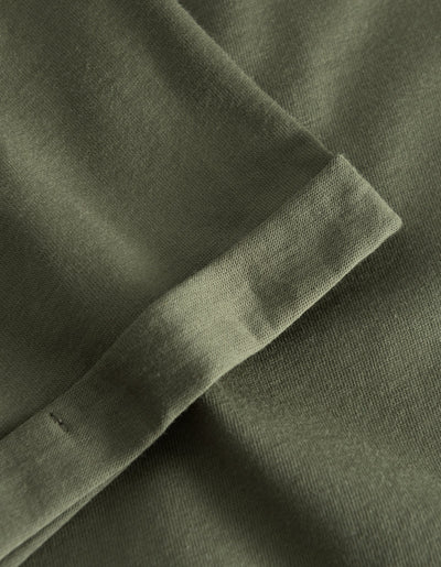 Nørregaard T-Shirt - Olive Night/Orange