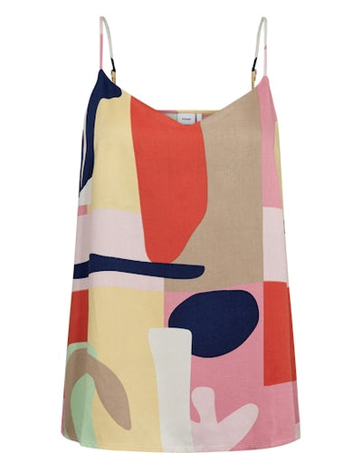 Nuulrika Strap Top - Flamingo Pink