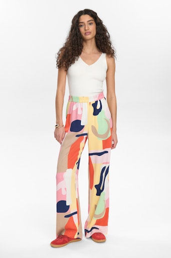 Nuulrika Pants - Flamingo Pink