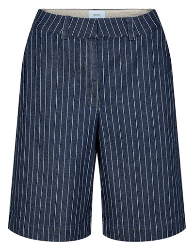Nuvibeke Shorts - Medium Blue Denim