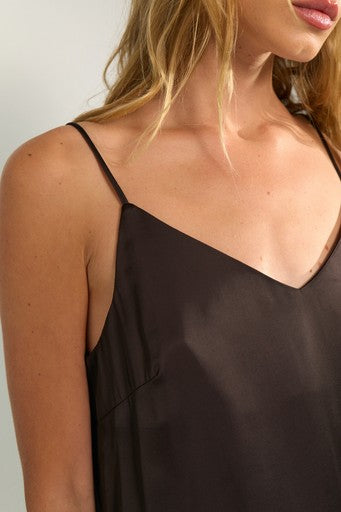 Nunadine Dress - Black Coffee