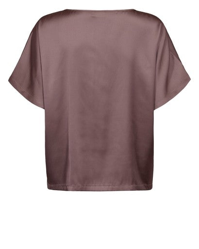 Nusitas SS Blouse - Deep Taupe