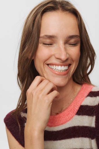 Nuciara Riette Stripe Vest - Winetasting