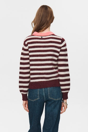 Nuciara Riette Stripe Pullover - Winetasting