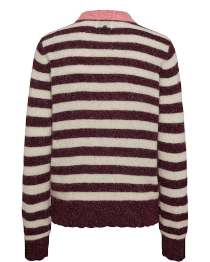 Nuciara Riette Stripe Pullover - Winetasting