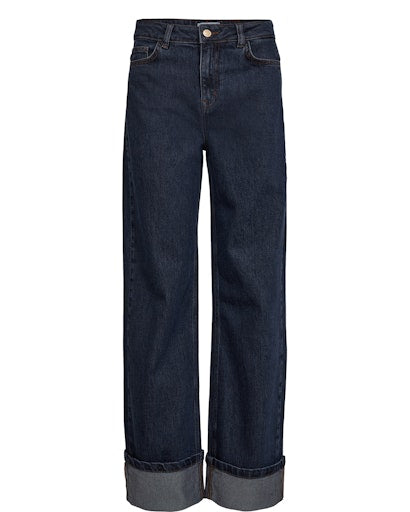 Nutronoto Wide Jeans - Dark Denim Blue