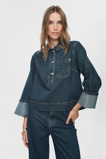 Nutronto Shirt - Dark Denim Blue