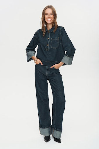 Nutronto Shirt - Dark Denim Blue