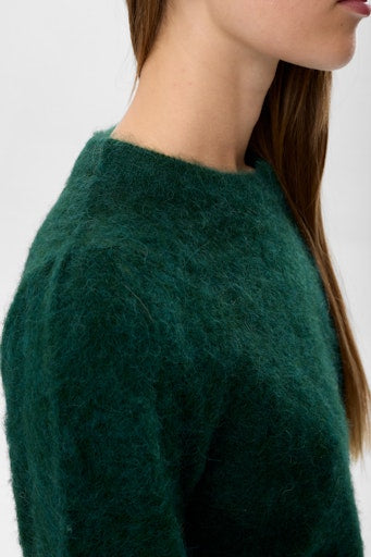 Nusuri Brushed Pullover - Rain Forest