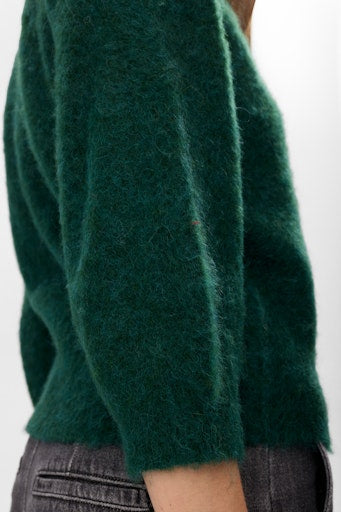 Nusuri Brushed Pullover - Rain Forest