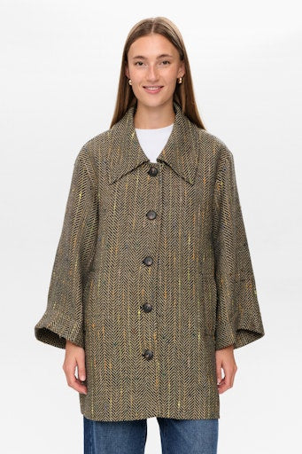 Nukimber Coat - Black Coffee