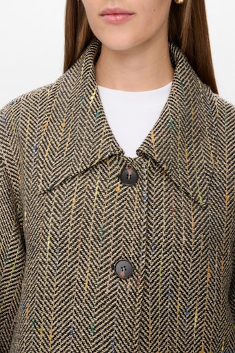 Nukimber Coat - Black Coffee