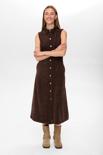 Nuthea Dress - Black Coffee