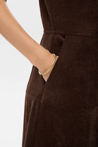 Nuthea Dress - Black Coffee