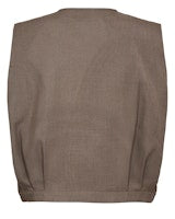 Nushelly Waistcoat - Brown Lentil Melange