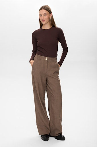 Nushelly Pants - Brown Lentil Melange