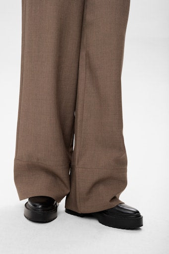 Nushelly Pants - Brown Lentil Melange