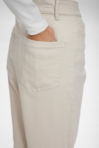 Nululu Cropped Pants - Grey Morn
