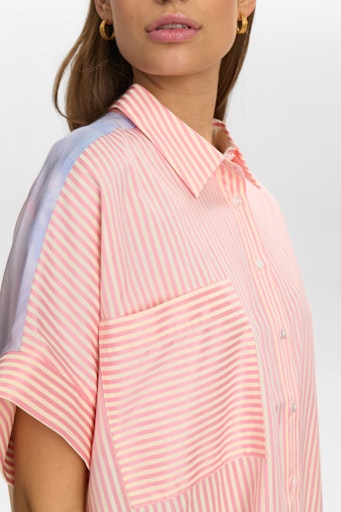 Nudiamond Shirt - Pink Carnation