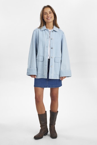 Nulunea Denim Jacket - Light Blue Denim
