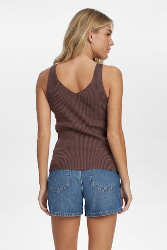 Nucerys Top - Brown/Shopping Bag