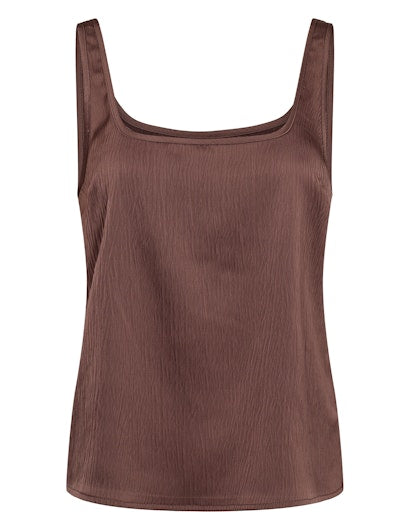 Nuivory Top - Brown/Shopping Bag