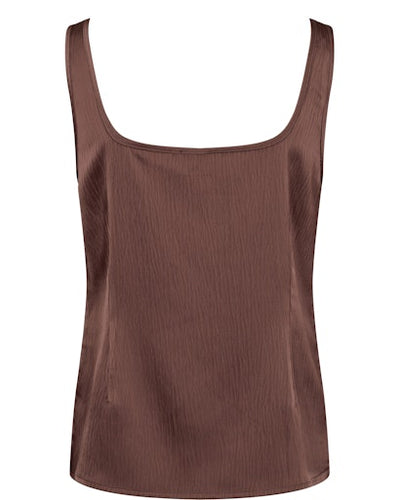 Nuivory Top - Brown/Shopping Bag