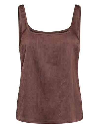 Nuivory Top - Brown/Shopping Bag