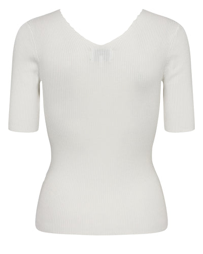 Nuayelet Pullover Cropped - Cloud Dancer