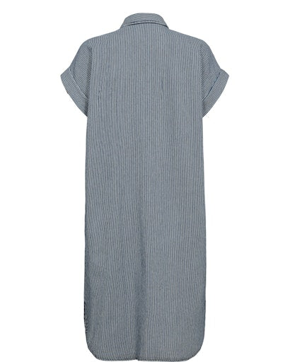 Nuerina Shirt Dress - Medium Blue Denim
