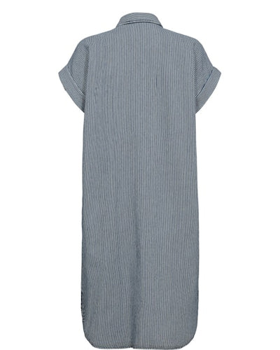 Nuerina Shirt Dress - Medium Blue Denim