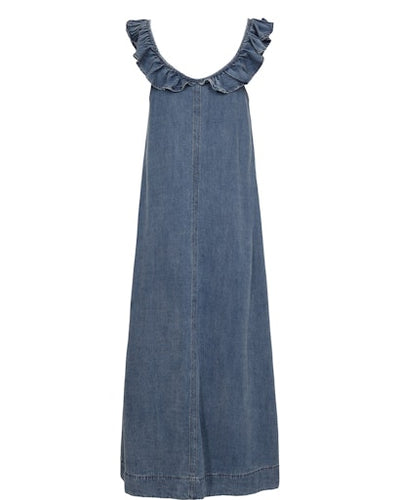 Nuelida Dress - Snow Washed Denim