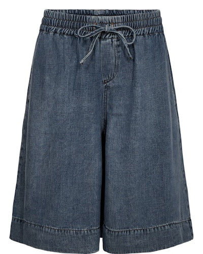 Nuelida Shorts - Snow Washed Denim