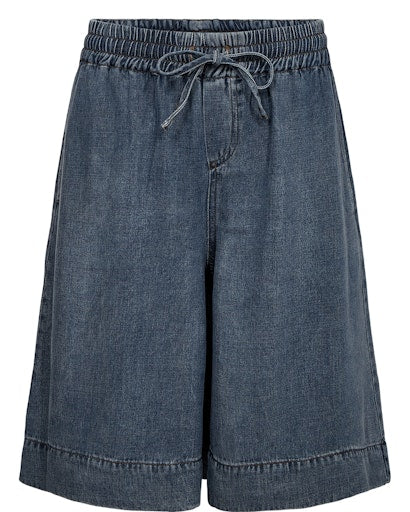 Nuelida Shorts - Snow Washed Denim