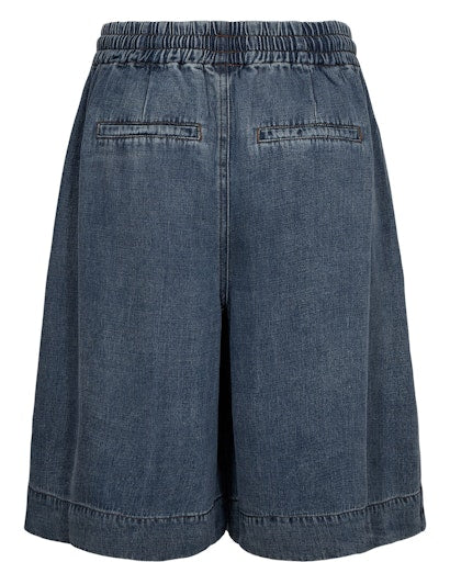 Nuelida Shorts - Snow Washed Denim