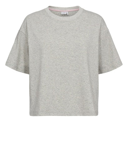 Nuhuby T-Shirts -  Light Grey Melange