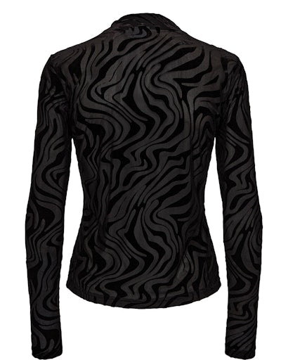 Nuvelva Blouse - Caviar