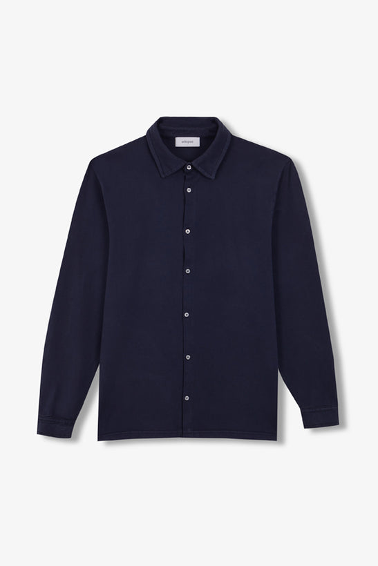 Ourshirt Jersey Shirt - Navy Blue