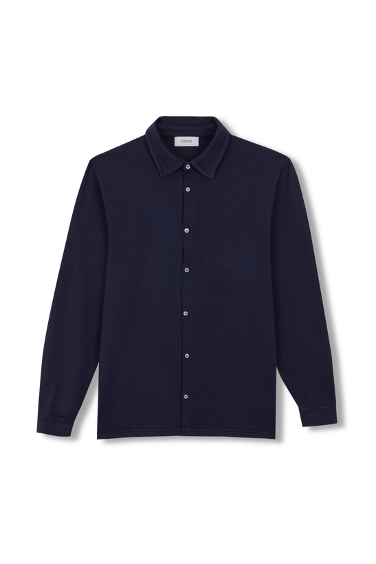 Ourshirt Jersey Shirt - Navy Blue