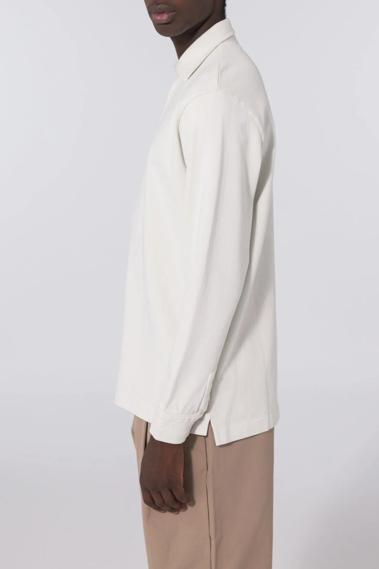 Ourshirt Jersey Shirt - Bone White