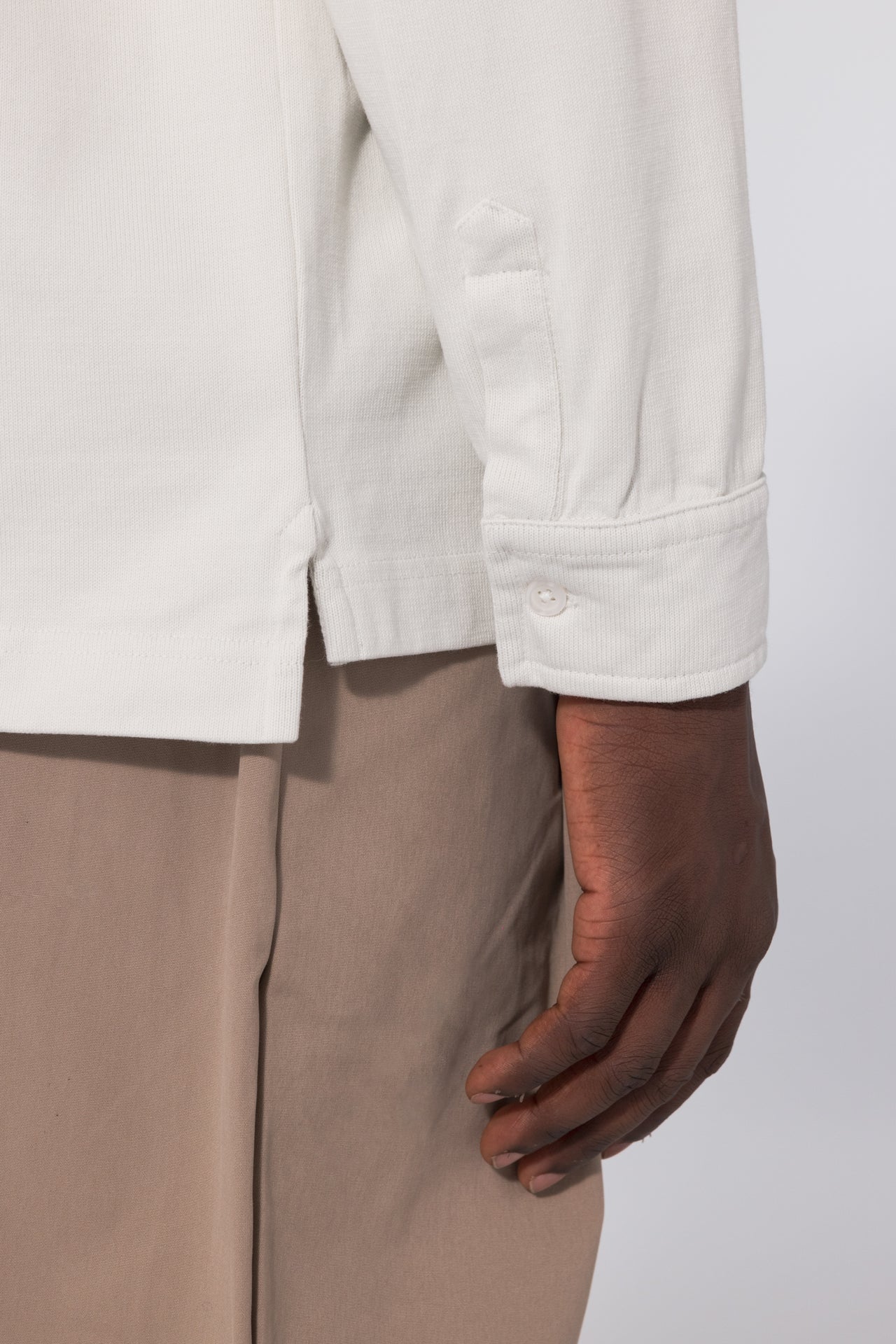 Ourshirt Jersey Shirt - Bone White