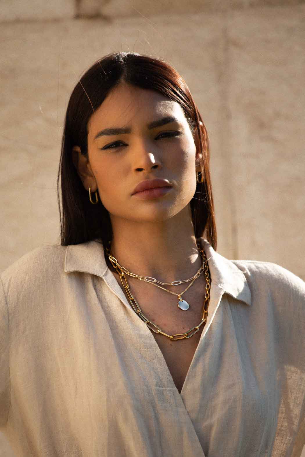 Alice Oval Chain - Gold Plating