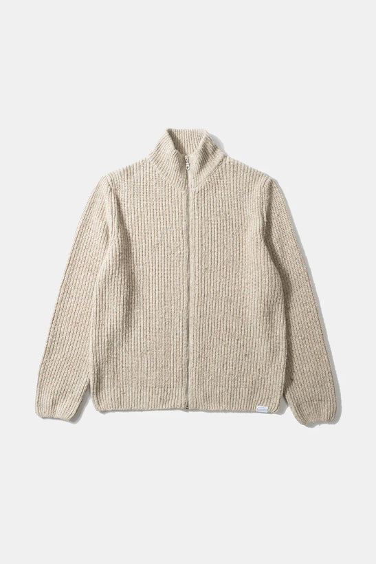 Paris Cardigan - Plain Light Grey Melange